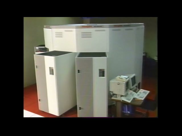 Computer room walking tour, 1992