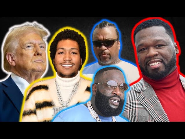 50 Cent VS Big meech & Rick Ross+ Trump's Gaza Strip drama+ Protests+ another plane incident