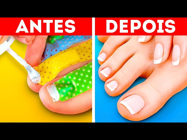 Truques para cuidar dos pés e truques de pedicure que você pode repetir facilmente em casa