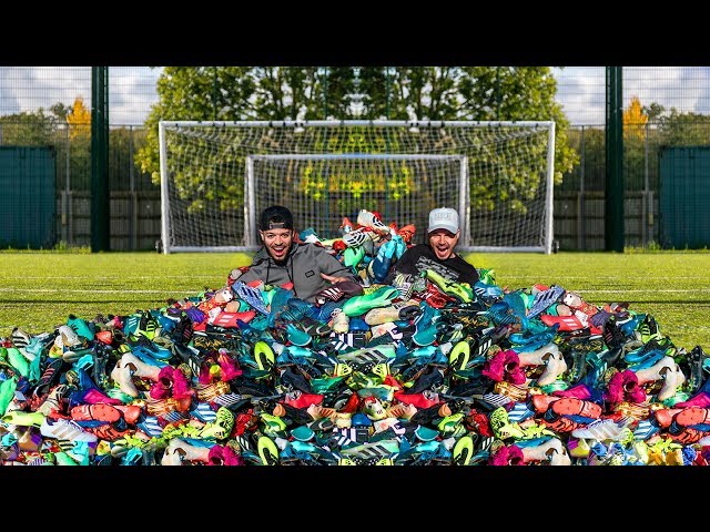 $100,000 BOOT COLLECTION | F2FREESTYLERS FULL COLLECTION REVEALED 🔥😱 | Billy Wingrove & Jeremy Lynch