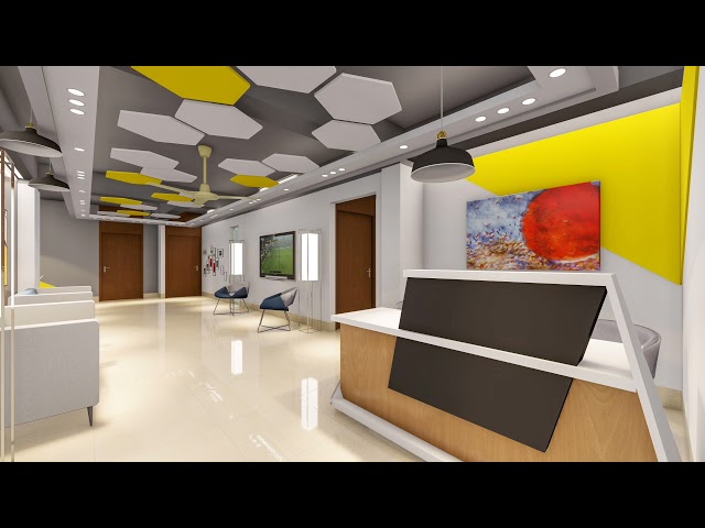 Proposed Office Design at Bashundhara Residential Area.