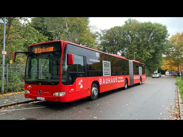 Mit dem Bus 🚌 Linie 36 Von Hochdorf nach ❤️Freiburg Landwasser￼