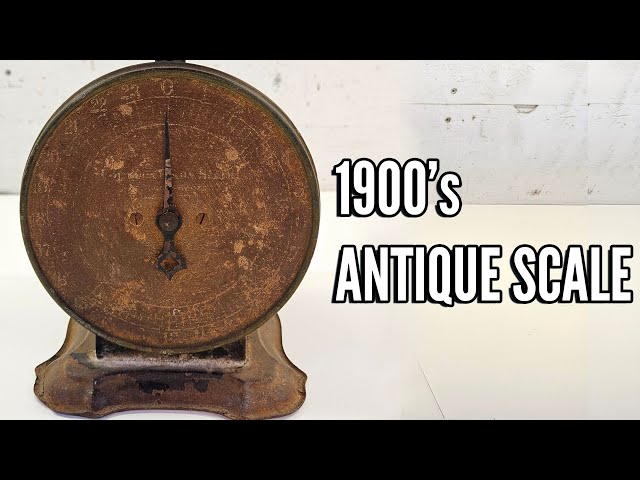 Restoring a 120-Year-Old Antique Scale