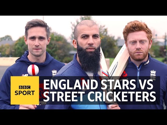 Can England's Moeen Ali, Jonny Bairstow & Chris Woakes play street cricket? | BBC Sport