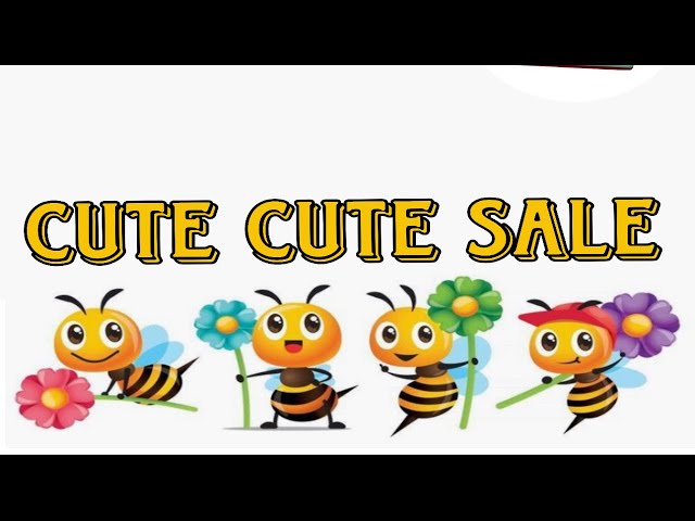 Cute Cute Live Sale