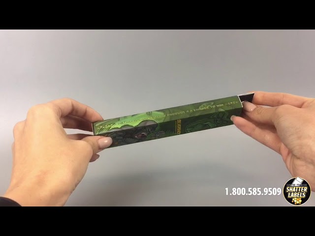 Custom Printed Cannabis Packaging - Marijuana Packaging by Shatter Labels