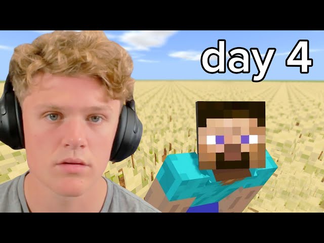 I Spent 7 Days on a Farm - Minecraft