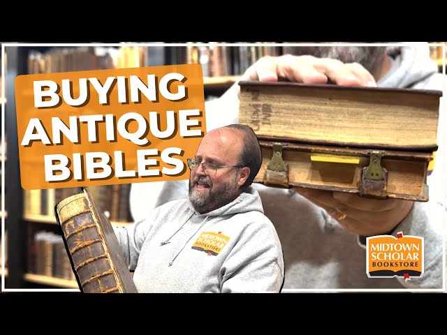 Buying Antique Bibles 📚 Buy Day Friday 📚 March 31, 2023