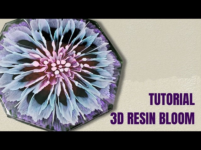 Enchanted Twilight 3D RESIN BLOOM Tutorial (with subtitle)