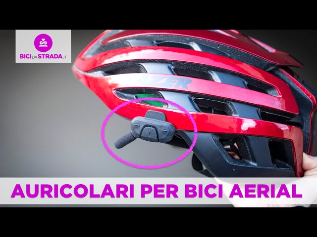 Come si sente con gli auricolari per bici Interphone Aerial