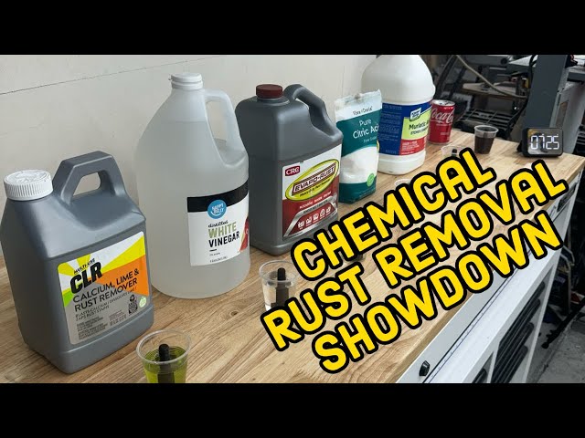 The Ultimate Chemical Rust Remover Showdown