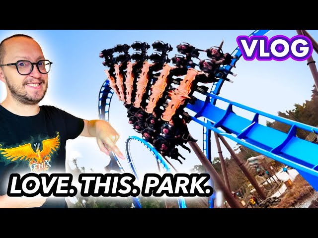 I Visited This Amazing Dutch Park And YOU Should Too! - Toverland VLOG