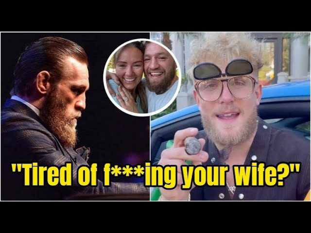 Jake Paul calls out Conor McGregor - Disses wife!