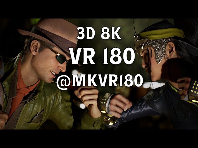 Mortal Kombat VR: Johnny Cage vs Li Mei (VR180 8K 3D Battle) | Epic Virtual Fight Scene (MQVR-3A)