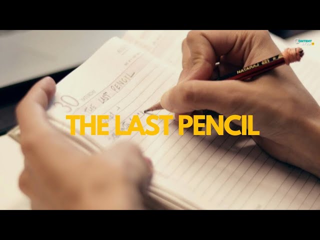 The Last Pencil | One minute short film #shortfilm #contentstudio