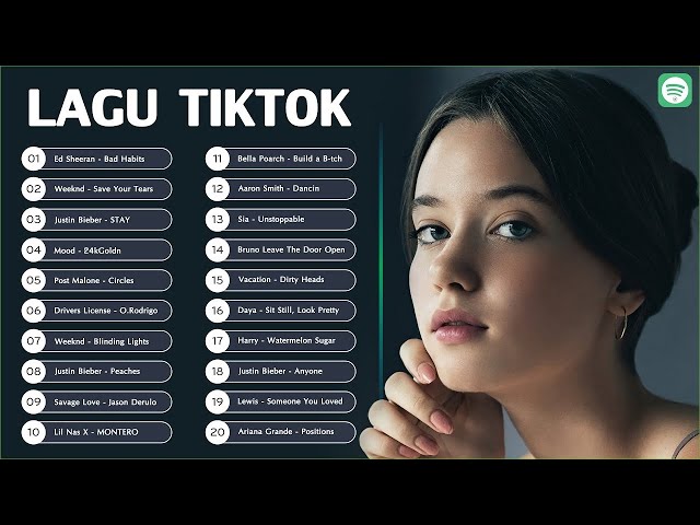 Lagu TikTok Viral 2021 Terbaru  Lagu Tiktok Viral 2021 Bahasa Inggris  Kumpulan Lagu TikTok