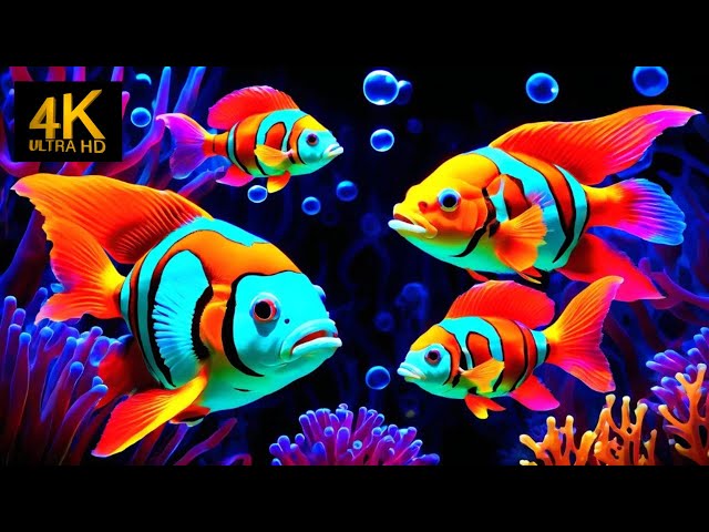 The Best 4K Aquarium - Explore the Stunning World of Sea Jellyfish and Beautiful Coral Reef Fish. #8