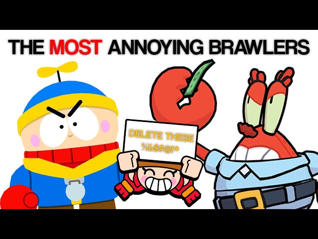 The Most ANNOYING Brawlers in Brawl Stars