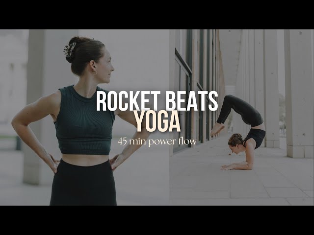 Rocket Beats Yoga - Advanced Yoga - 45 min - Powerful Yoga Flow - Inversions Focused