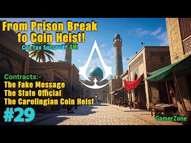 Assassin's Creed Mirage Contracts Part 6 - 4K 60FPS Stealth Gameplay | PC Walkthrough