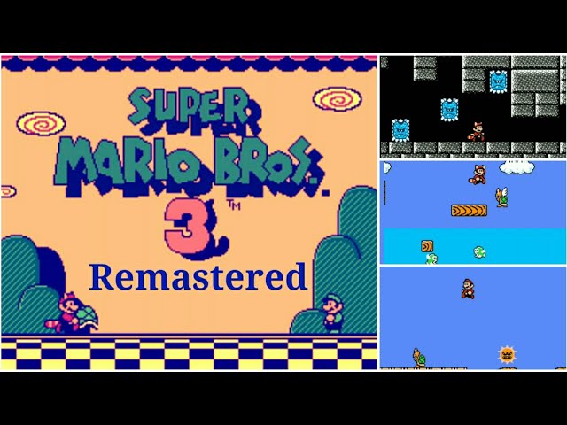 Super mario bros 3 Remastered Hack Lost level world 2