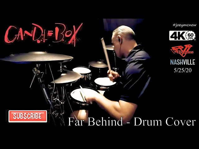 CANDLEBOX - Far Behind - Drum Cover - 4K