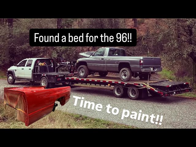 I Bought 2 more trucks for the beds! The 96 is coming together!