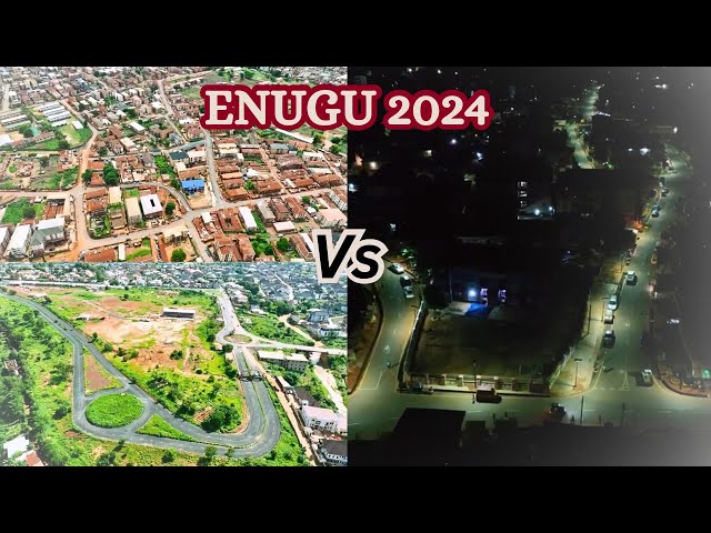 Stunning Drone Footage of Enugu 2024 | Explore the Beauty of Enugu State | Morning & Night View