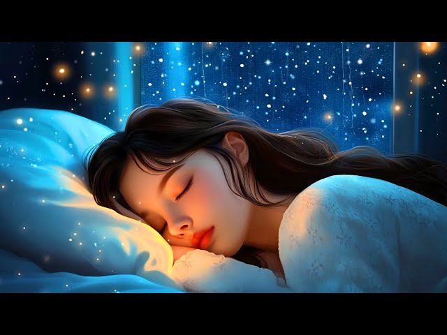 Tranquil Rain on Window 💤 Piano Instrumental Music and Soothing Rain Sounds for Deep Relaxation