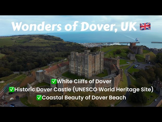 🇬🇧Dover, UK: Explore the Castle, Cliffs and Stunning Coastline! #youtube #uk #travel #thingstodo