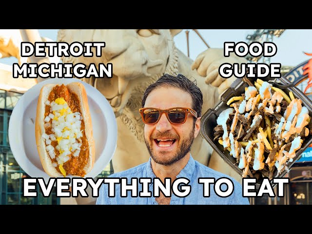 10 MUST EAT Restaurants in Detroit Michigan (restaurant guide) | Jeremy Jacobowitz