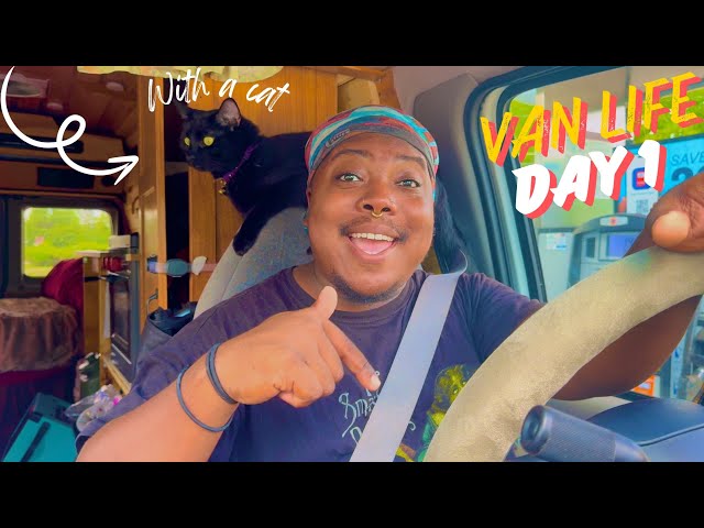 I Left Home to travel Full time in a Van! (with a Cat)