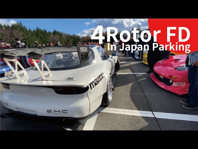 4Rotor FD Sound In Japan Parking