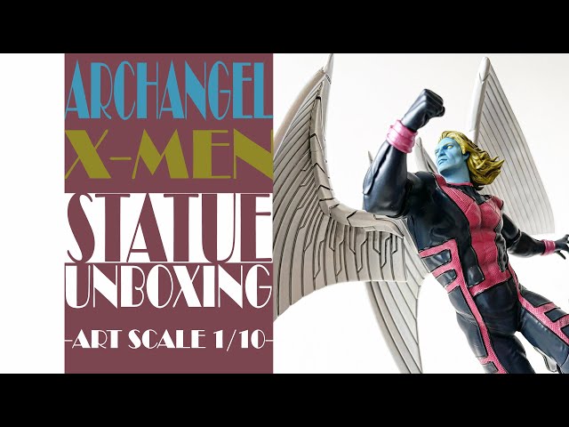 [ENG SUB] UNBOXING ARCHANGEL (THE X-MEN) BDS ART-SCALE 1/10 - BY. IRON STUDIOS