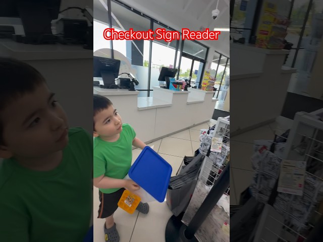 4-Year-Old Bennett Surprises Us at the Checkout