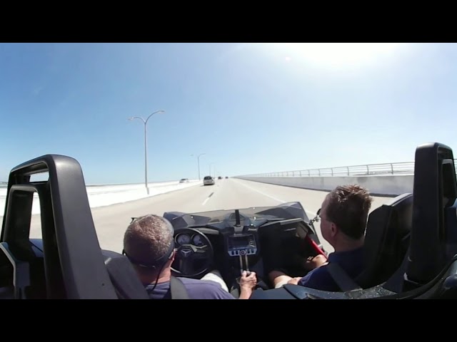 2017 Slingshot ride ,Sarasota fl 360 cam