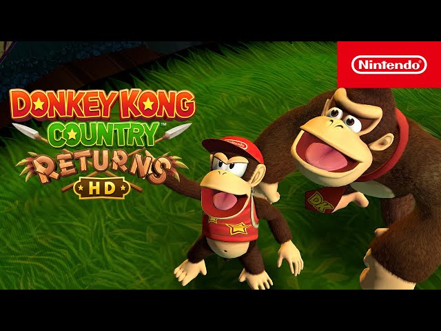 Donkey Kong Country Returns HD — Launch Trailer — Nintendo Switch