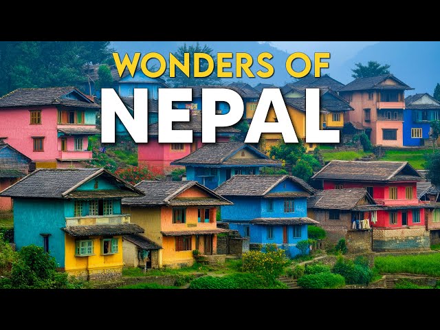 Wonder of Nepal 🌍 The Most Amazing Places To Visit In The Nepal 🌙 Travel Video 4K