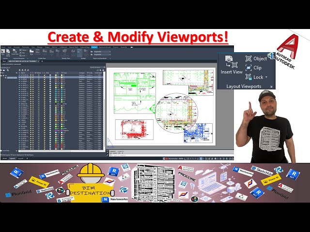 BIM-VDC | AutoCAD Tutorial | Viewports | Viewports Setting | How to Use Viewports in AutoCAD