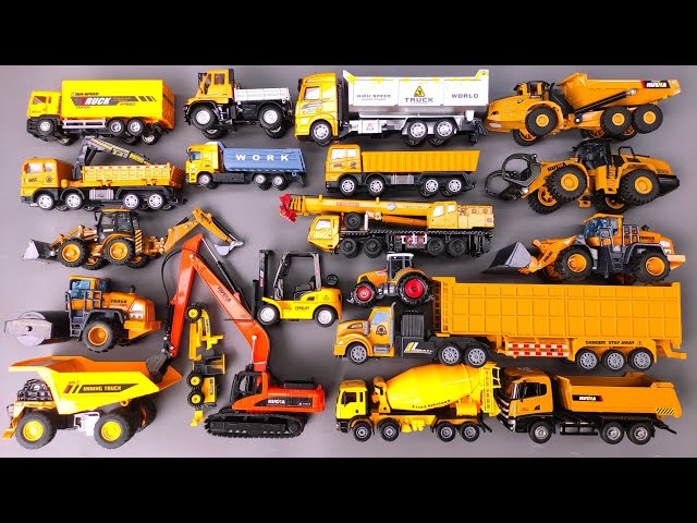 KABOLITE K350-200 DIGGER, MEGA RC TRUCKS, RC TRACTORS, RC MACHINES COLLECTION!! EXCAVATOR LESU ET30H