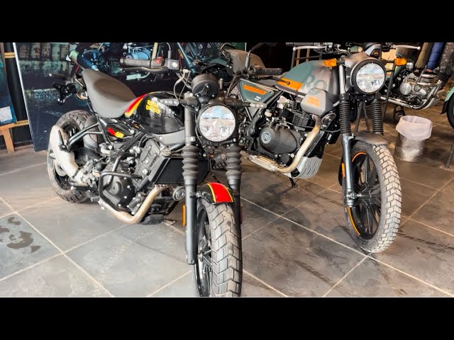 2025 New Royal Enfield Scram 440 VS Guerrilla 450 Comparison | Which One To Buy?