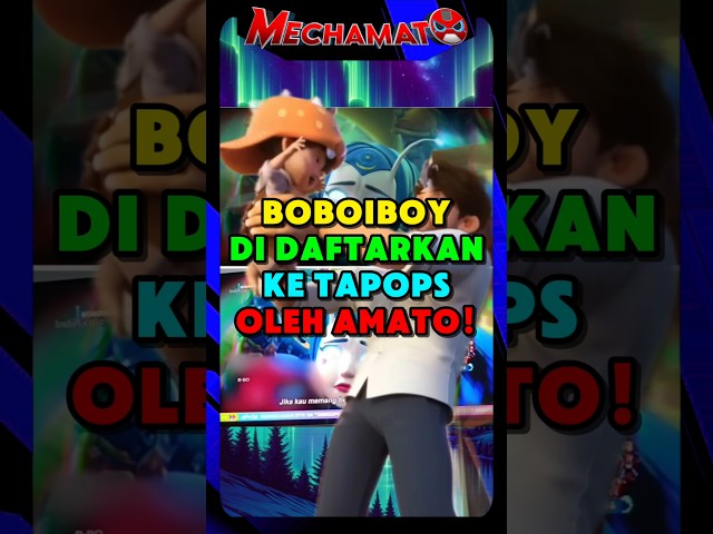 Boboiboy Di Daftarkan Ke TAPOPS Oleh Amato!