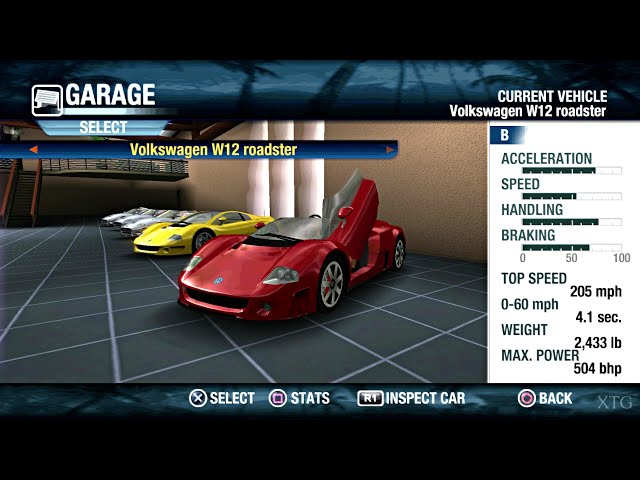 Test Drive Unlimited - All Cars List PS2 Gameplay HD (PCSX2)