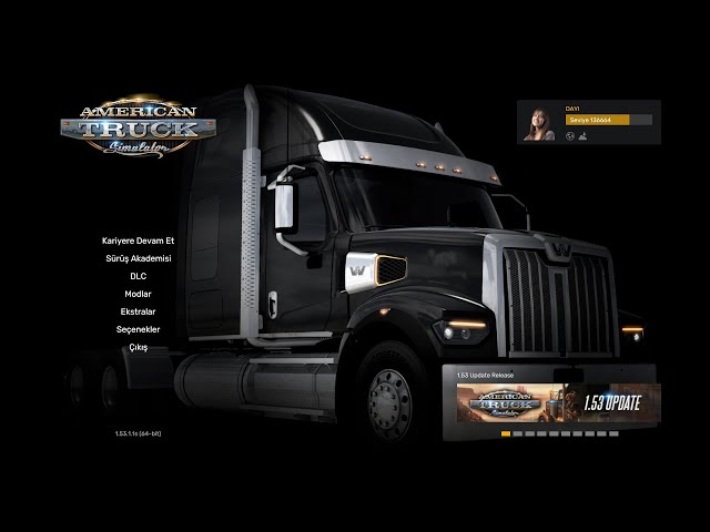 American Truck Simulator  - Across  America- LIVE - v1.53.2.5s - LIVE