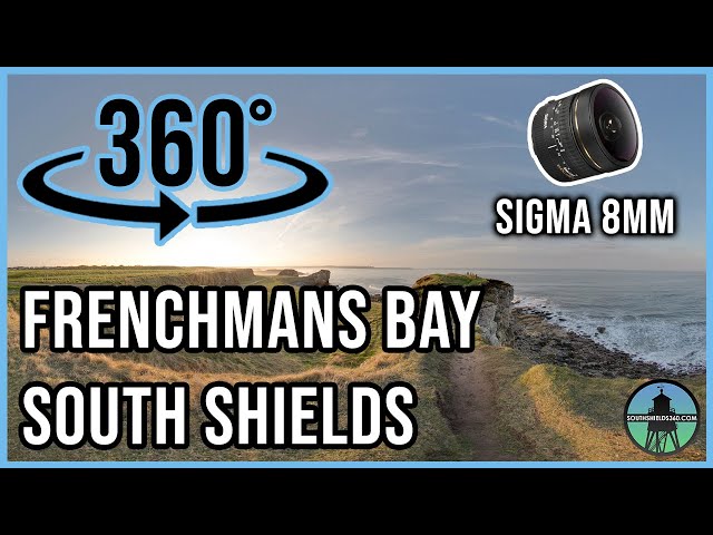 360 Photography Sigma 8mm Lens - Frenchmans Bay, South Shields | 360 Video