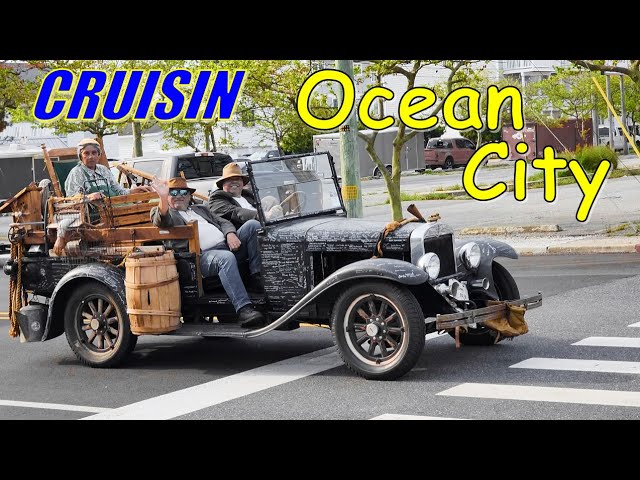 Cruisin Ocean City 2022 classic car show weekend Ocean City Maryland USA classic cars hot rod trucks