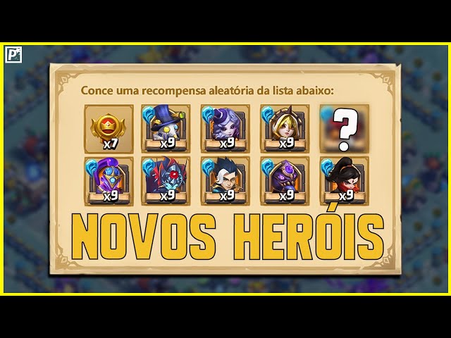 APROVEITE O EVENTO LINHA DE DEFESA E PEGUE HERÓIS ÉPICOS! CASTLE CLASH