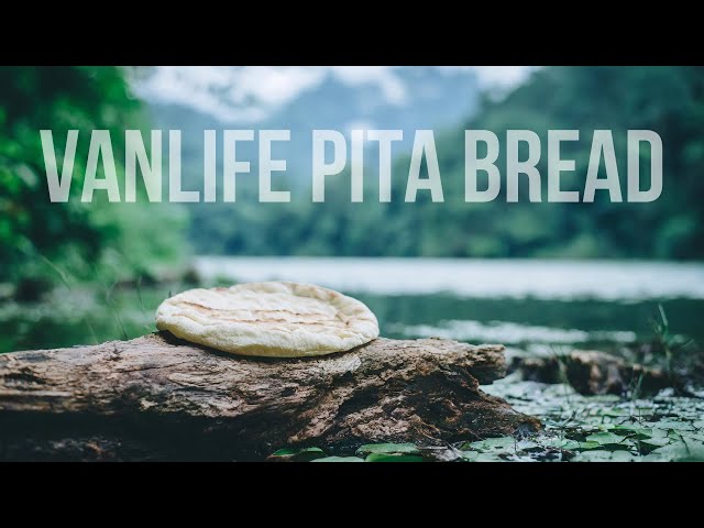 How to make a SIMPLE BREAD when you TRAVEL in a VAN #vanlife