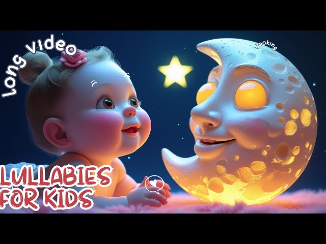 🌙 10-Minute Sleeping Music & Poems for Kids | Soothing Lullabies & Relaxing Bedtime Rhymes 🎶✨