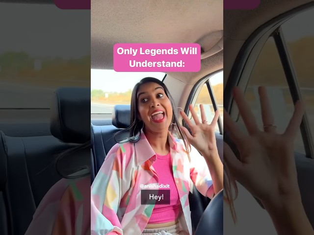 Only Legends Will Understand | Anisha Dixit Shorts | #shorts